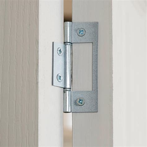 hinges for flush mounted doors